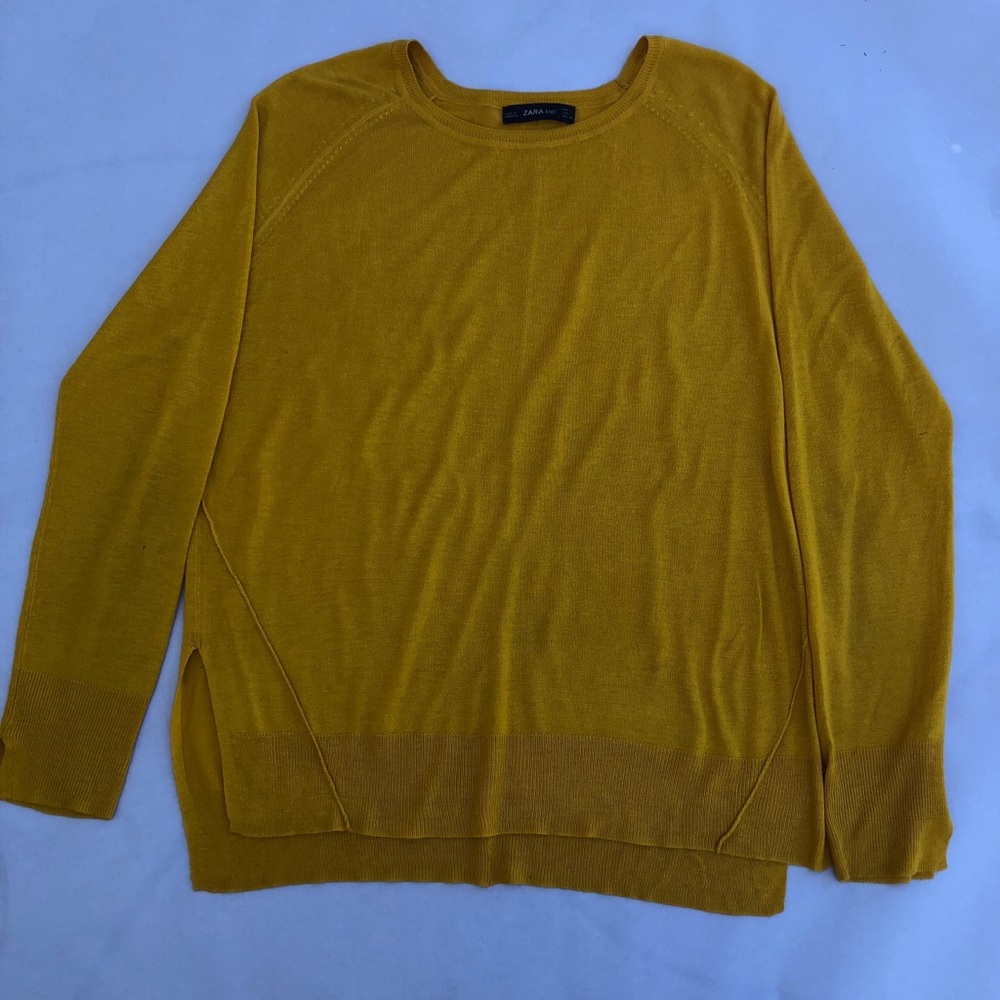 Zara Women’s Yellow Sweater